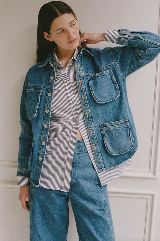 Studio Jacket - Medium Blue