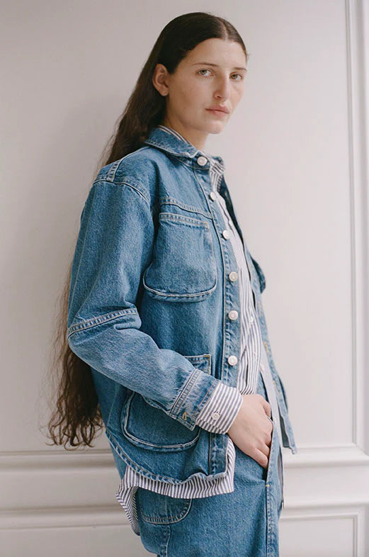 Studio Jacket - Medium Blue