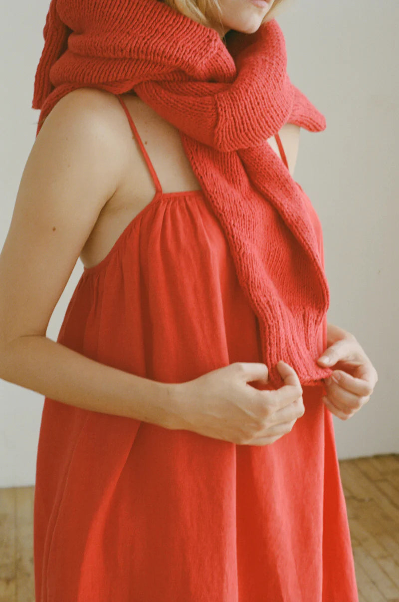 Classic Crewneck Cotton - Rouge