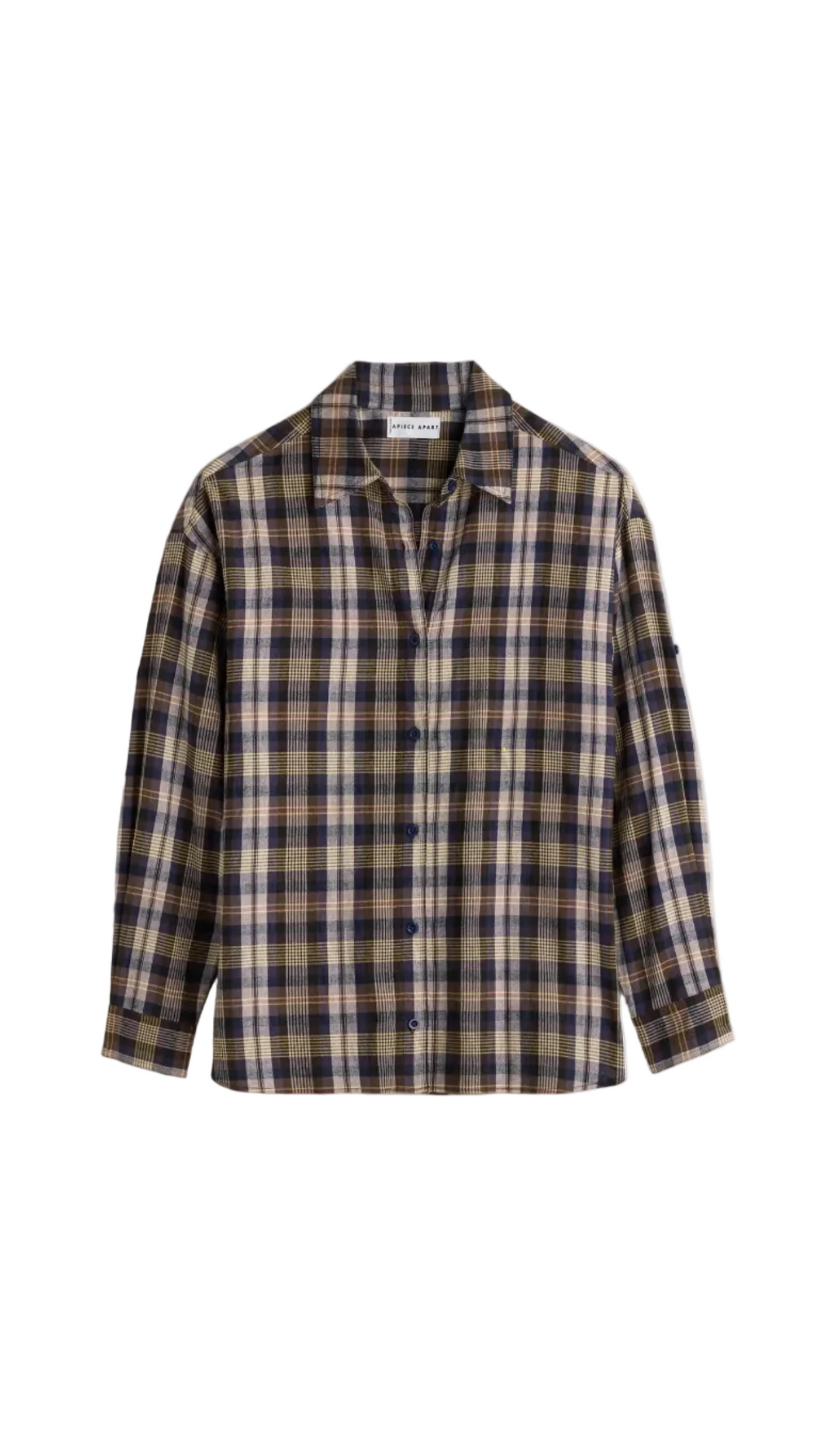 Isolde Button Down- Plaid