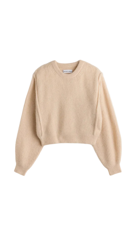 Softest Silk Cashmere Batwing Crew