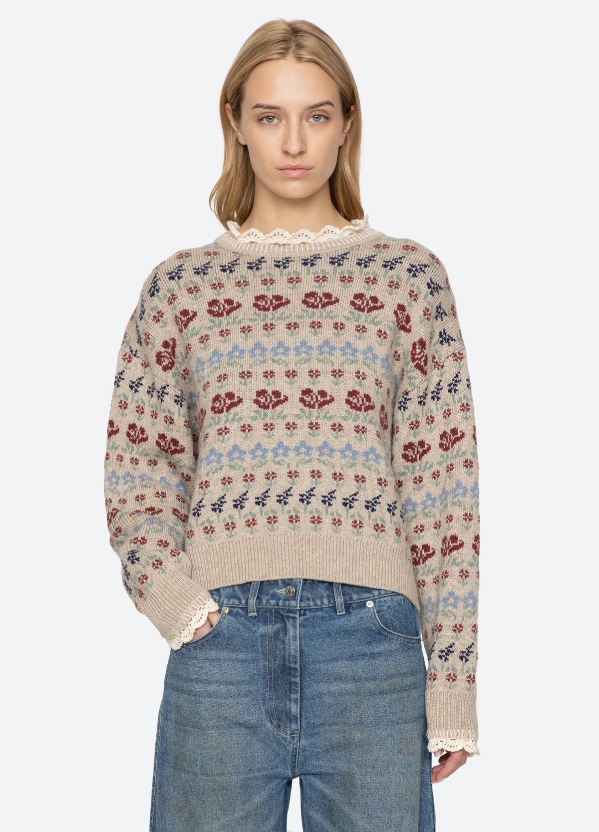 PRESTON KNIT CREW NECK SWEATER