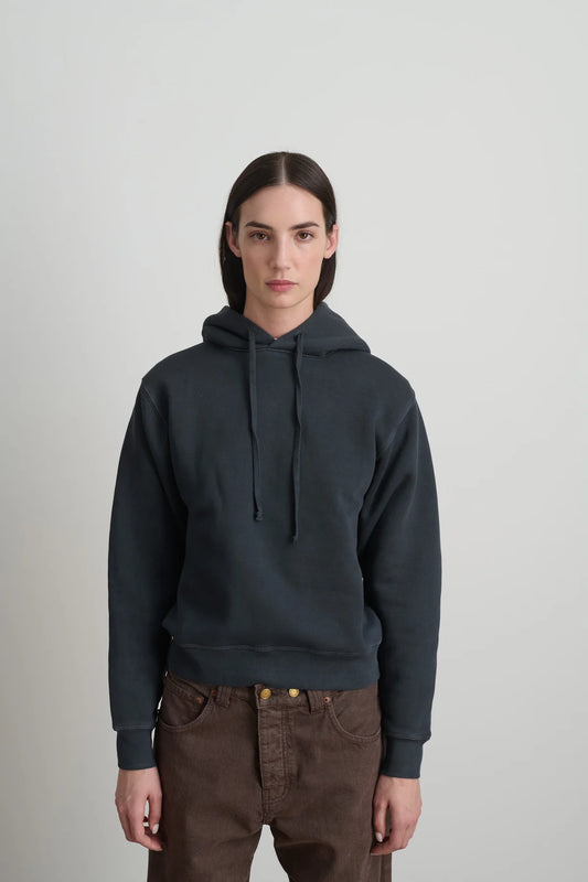 Hoodie Black Overdye