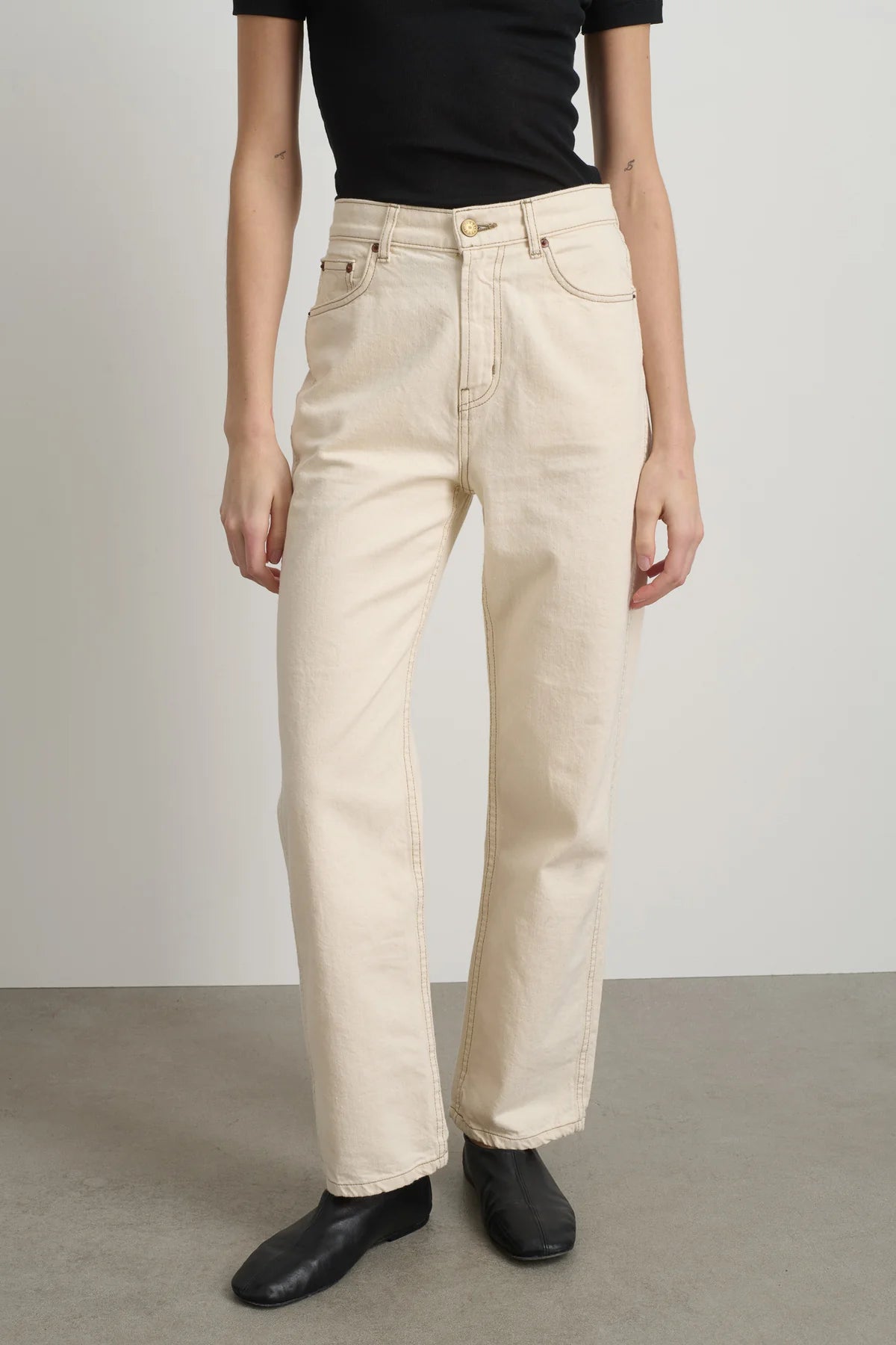 Plein High Straight Jean Clair
