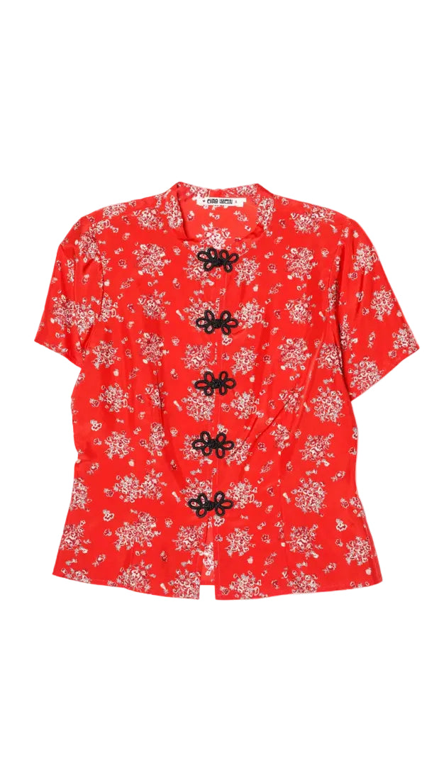 Red Louisa Top