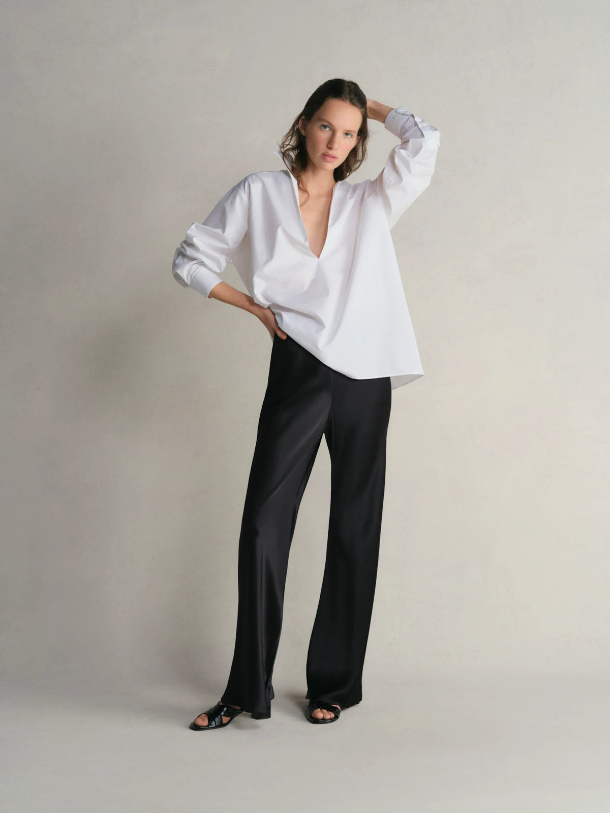 Deep V Neck