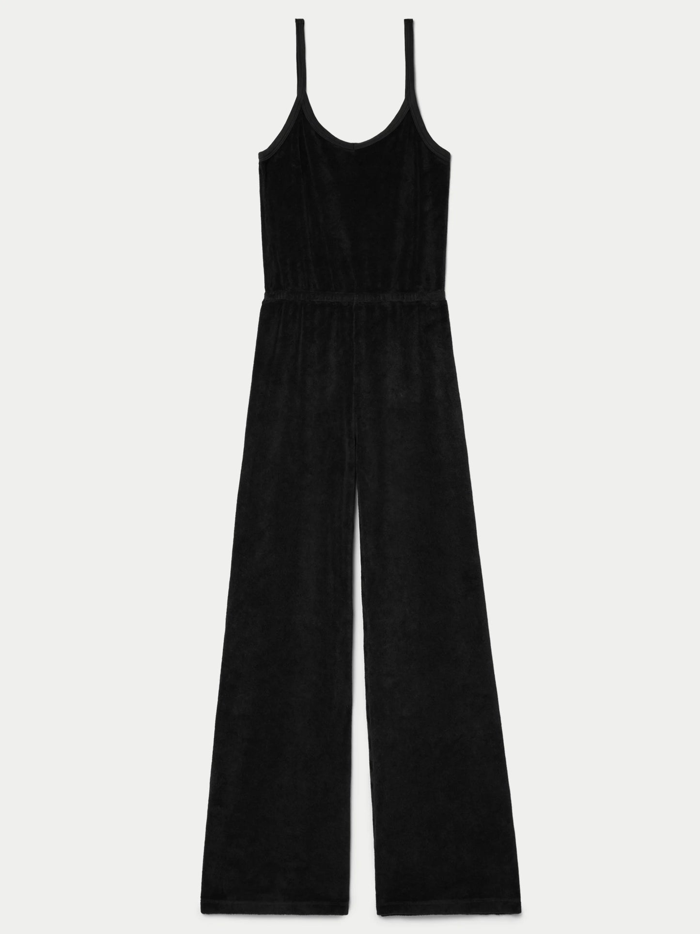 Elma Jumpsuit in Terry - Black
