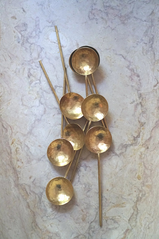 Brass Serving Spoon