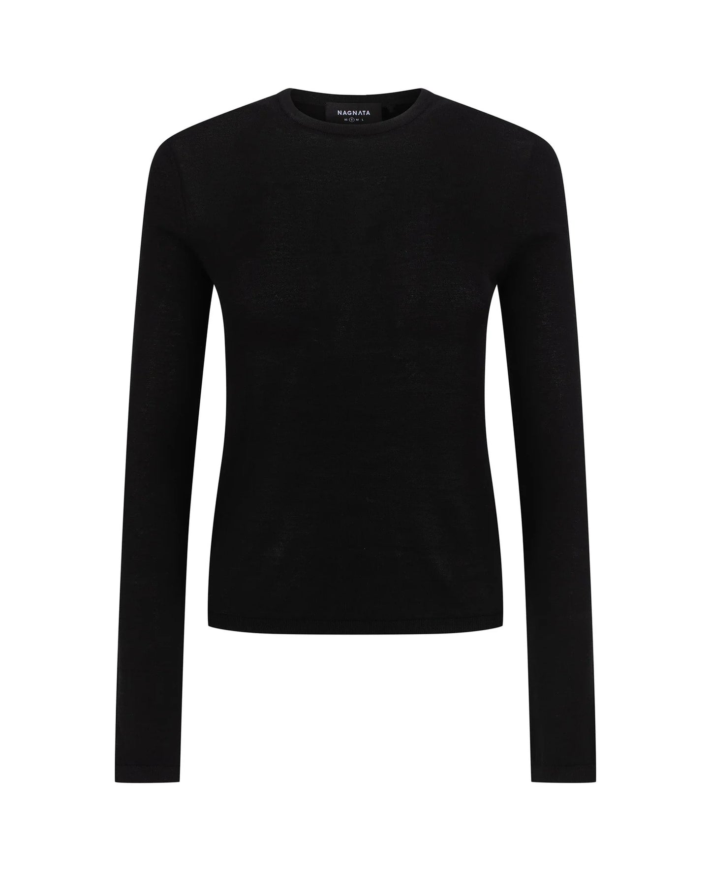 Essentials Long Sleeve Top - Black