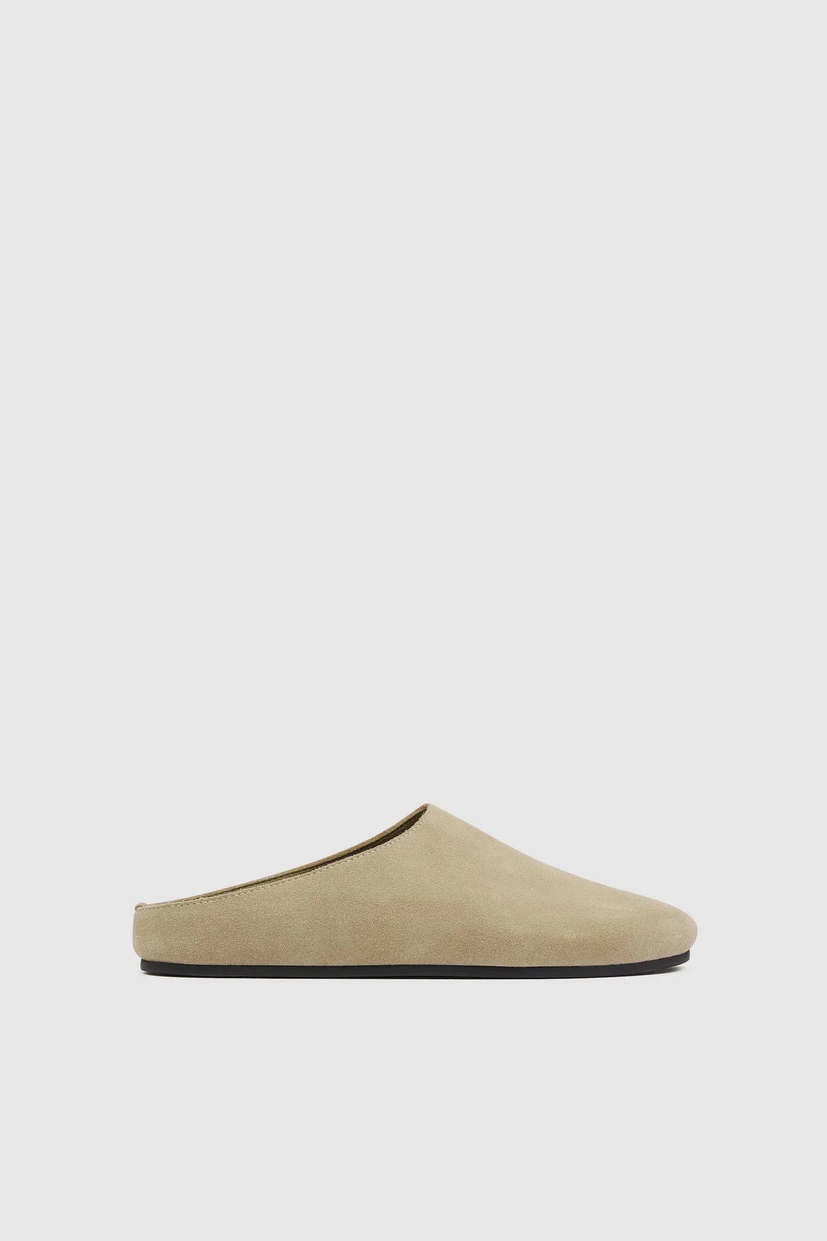 Suede Mule- Rock