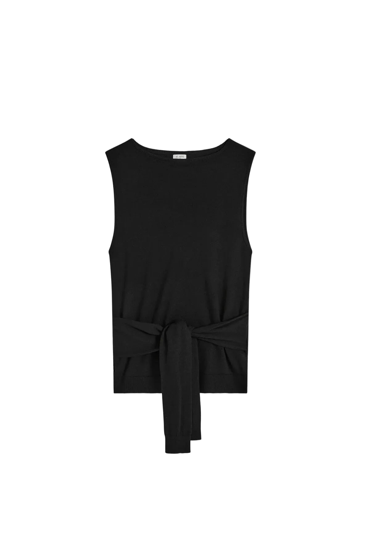 Fine Merino Tie Waist Top