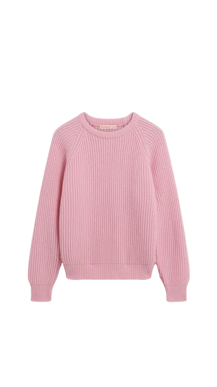 Rowan Rib Crew - Pale Pink