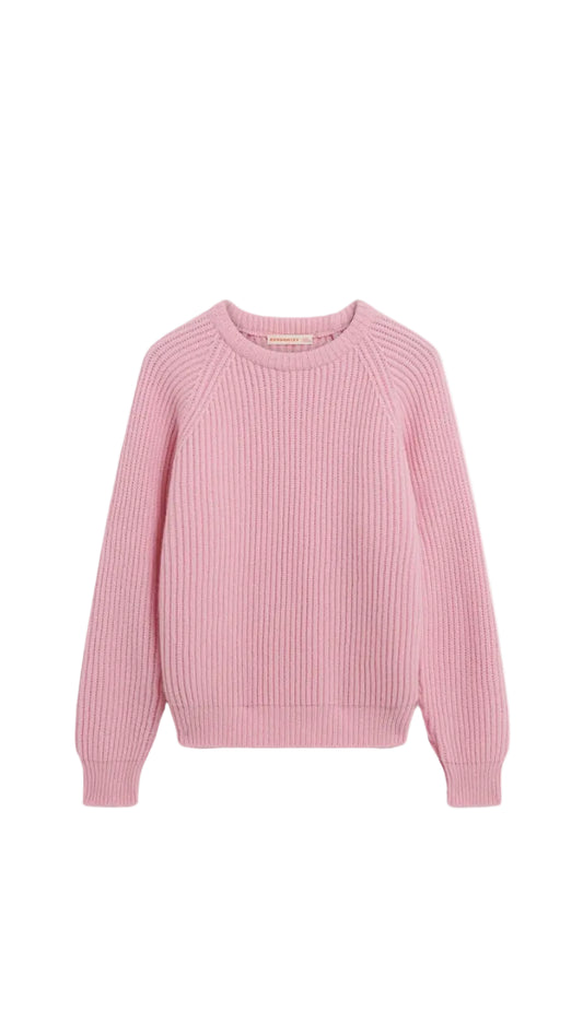 Rowan Rib Crew - Pale Pink