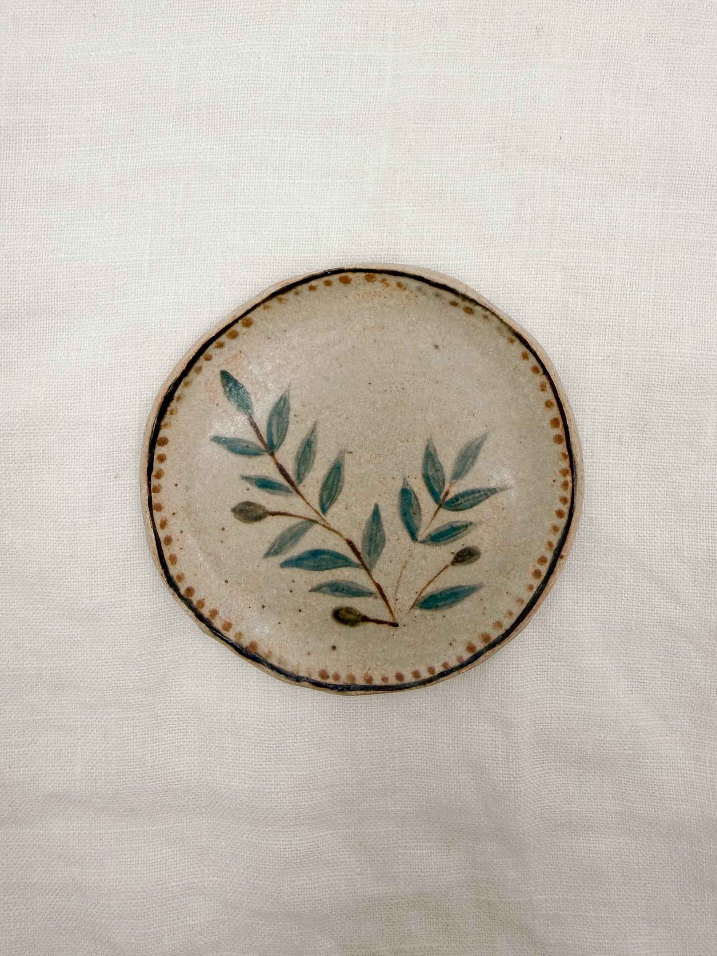 4" Olive Plate