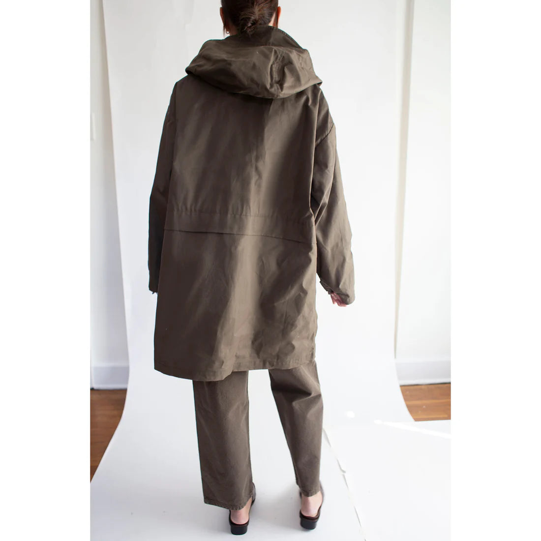 Oversized Andover Jacket (Brown)