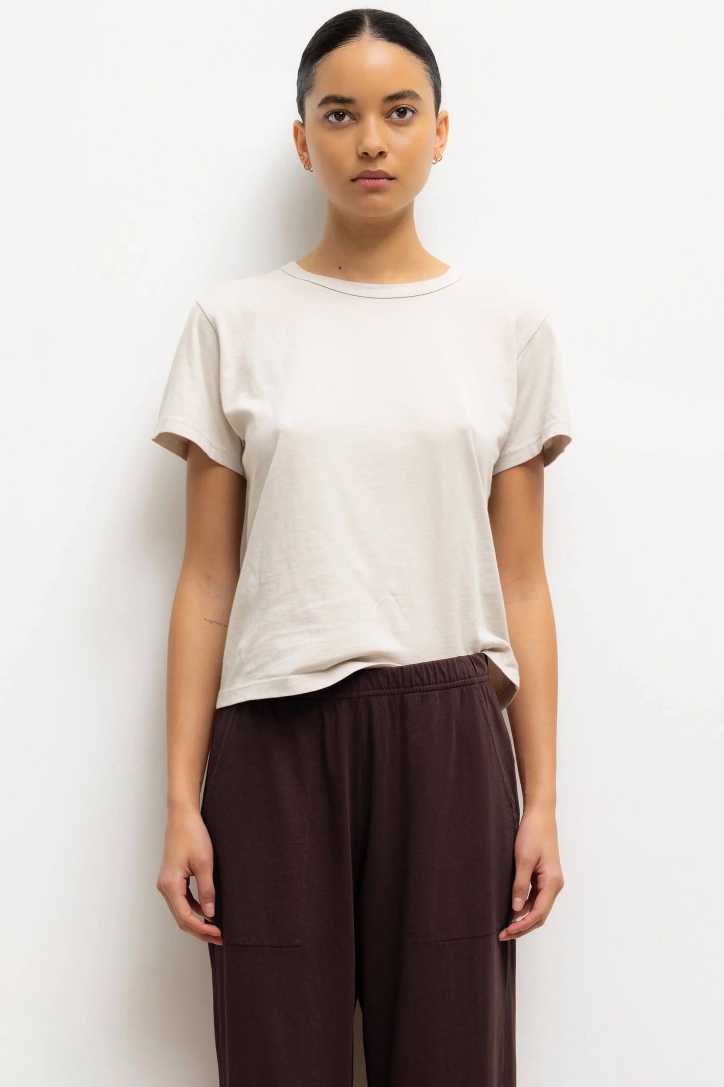 The Margo Tee - Creme