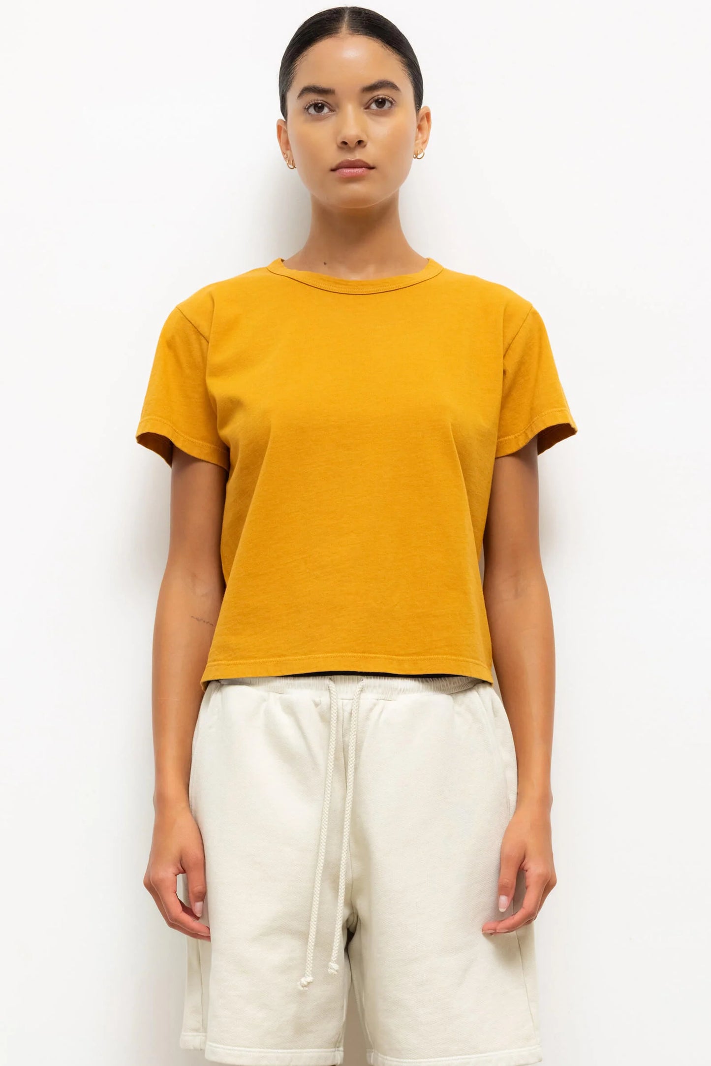 The Margo Tee - Mustard