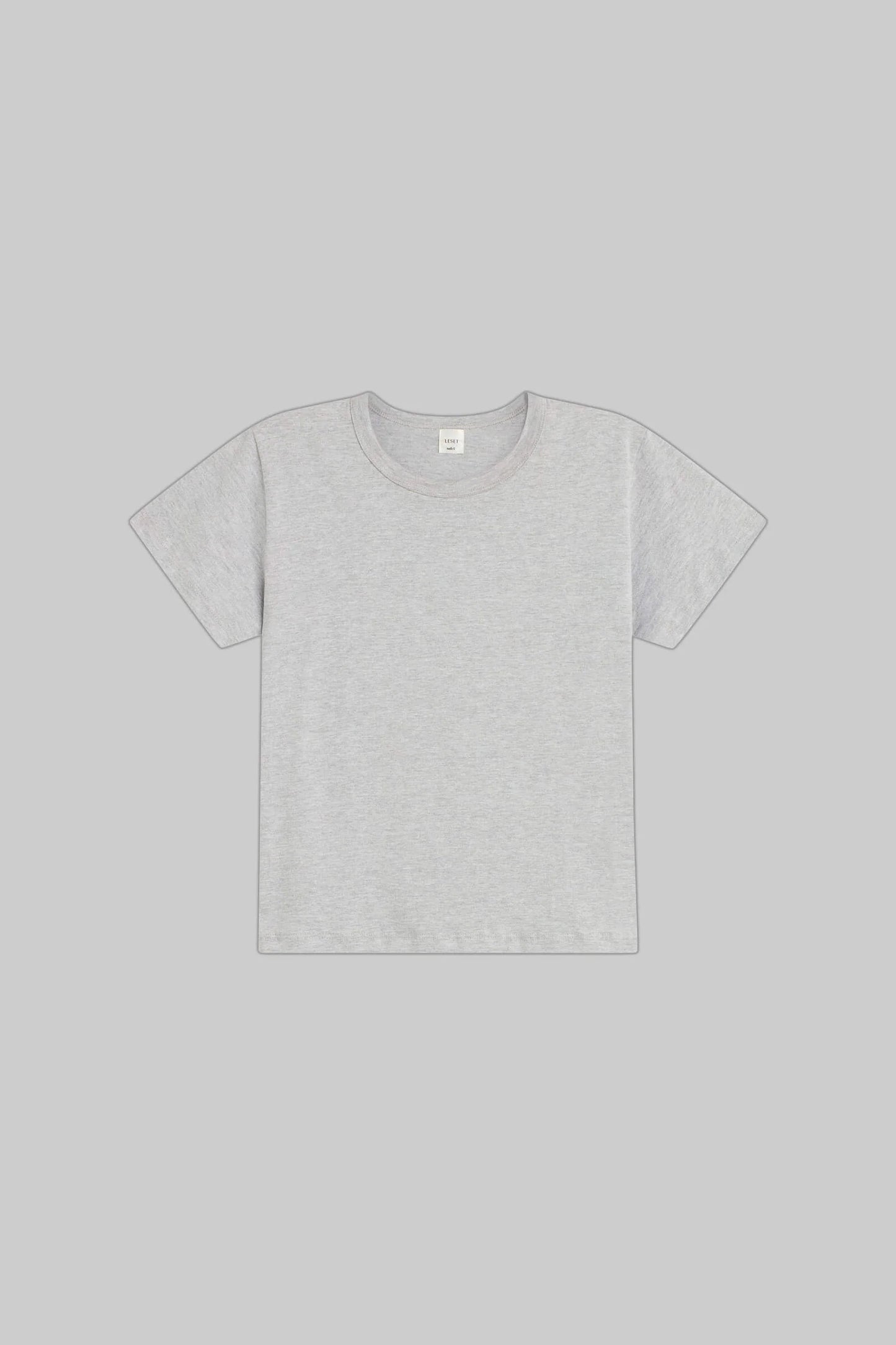 The Margo Tee - Heather Grey