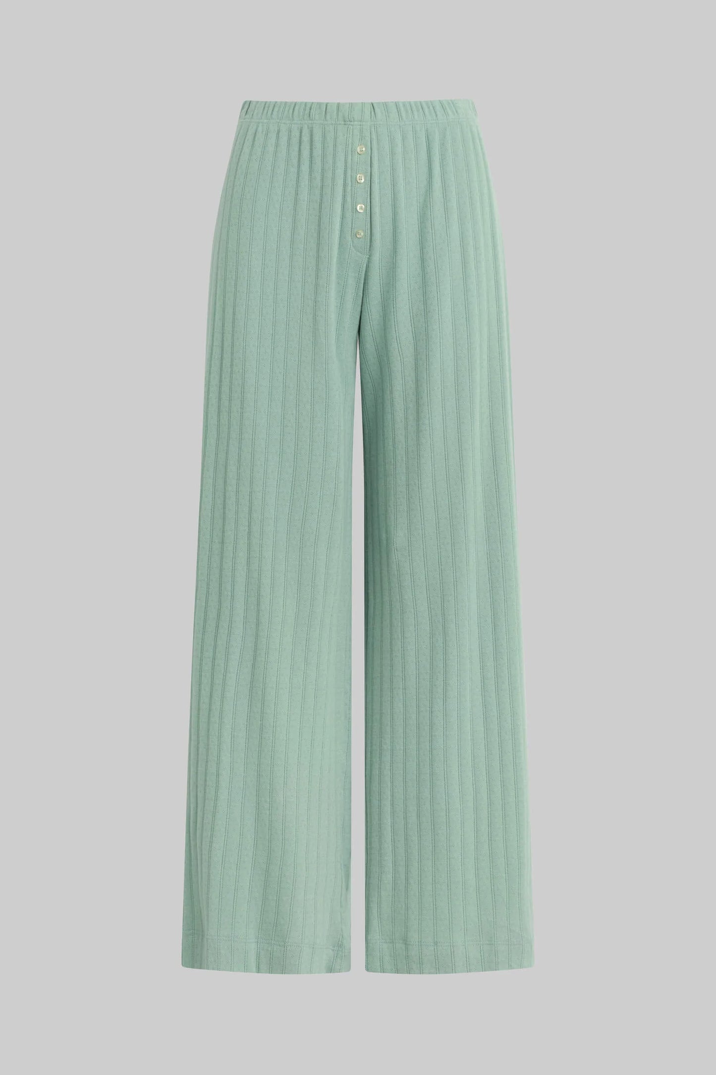 Pointelle Boxer Pant- Eucalyptus
