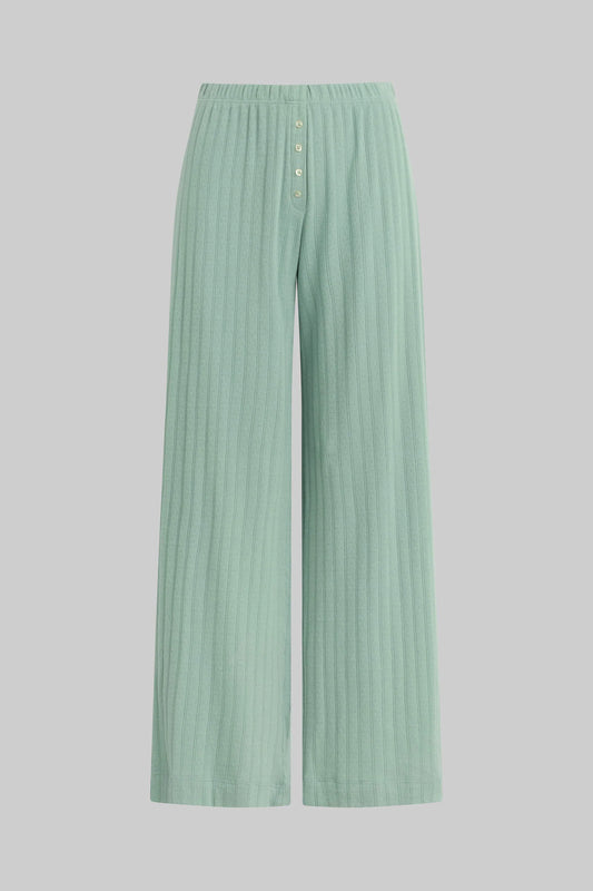 Pointelle Boxer Pant- Eucalyptus
