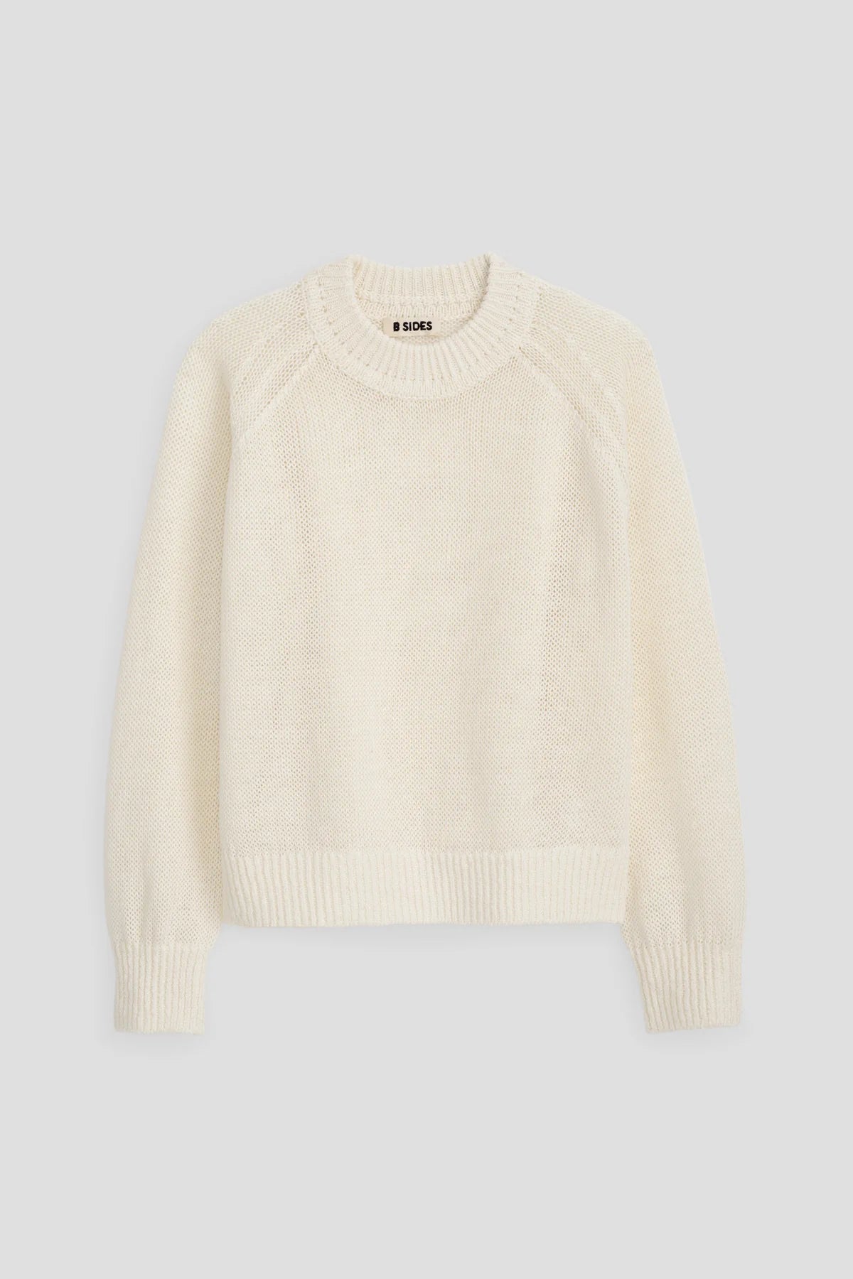 Lind KNit Crew Ecru