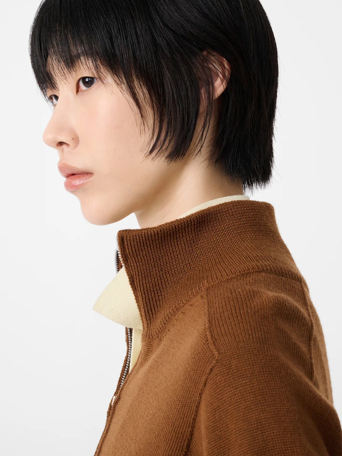 Maren Knit Polo - Camel