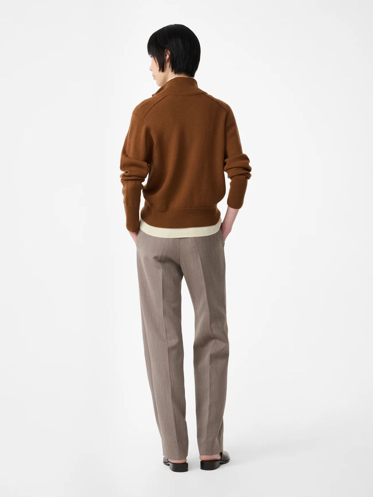 Maren Knit Polo - Camel