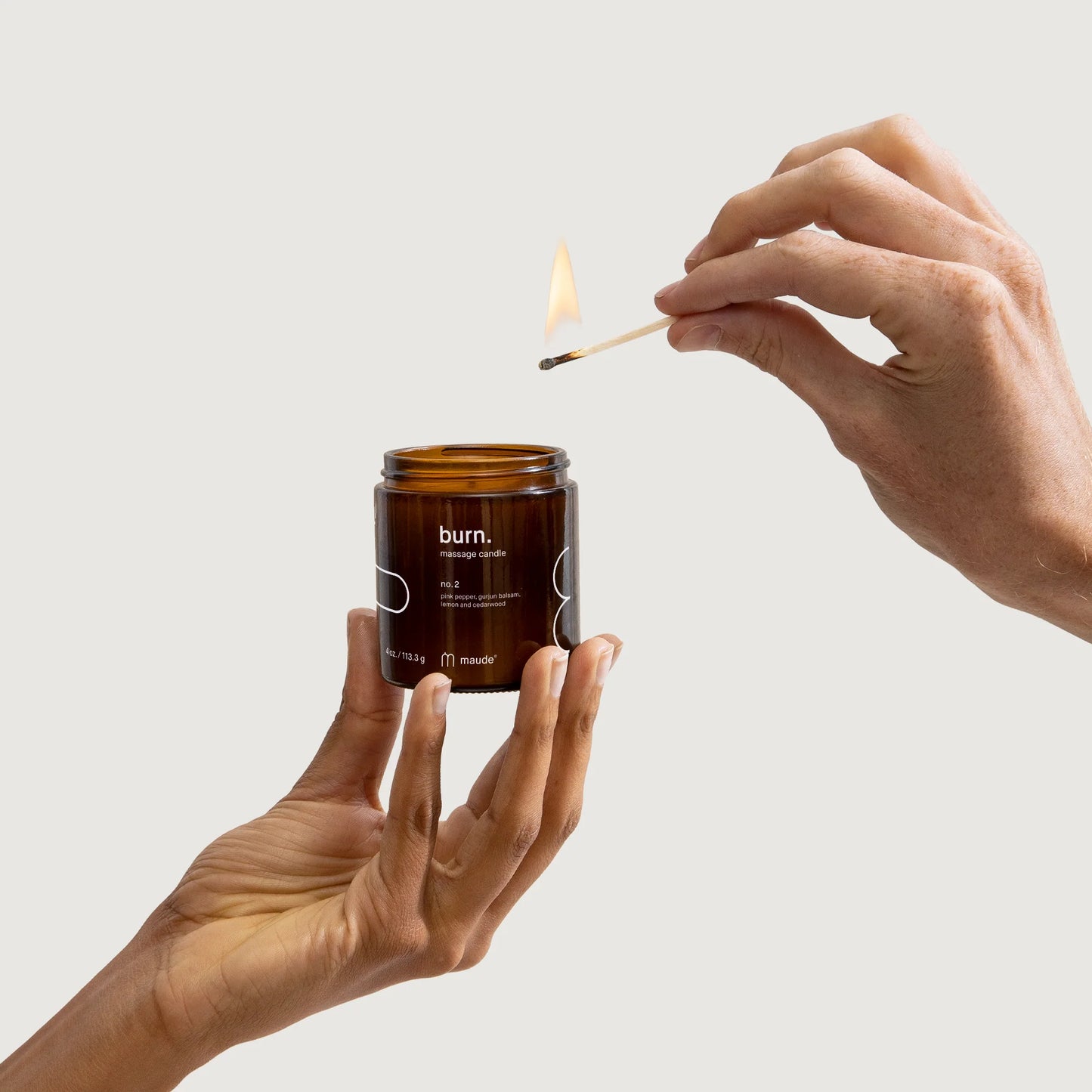 Skin-Softening Massage Candle - Burn No. 2