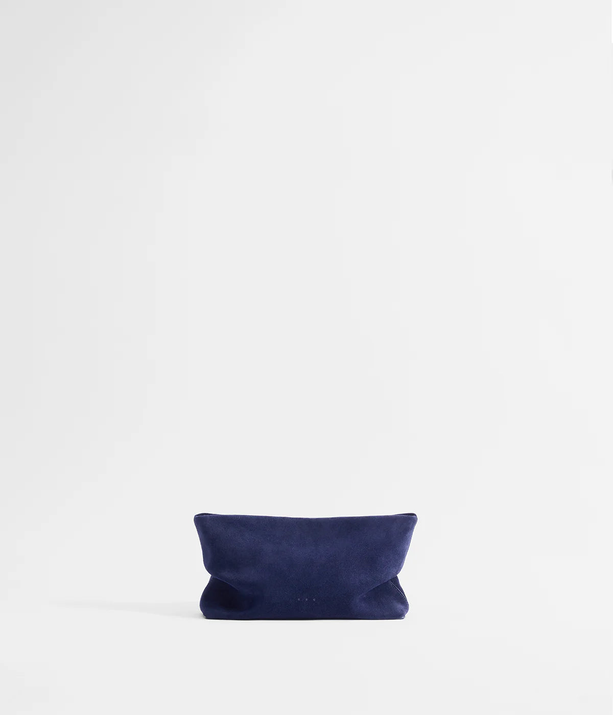 Nina Clutch - Suede Deep Sea