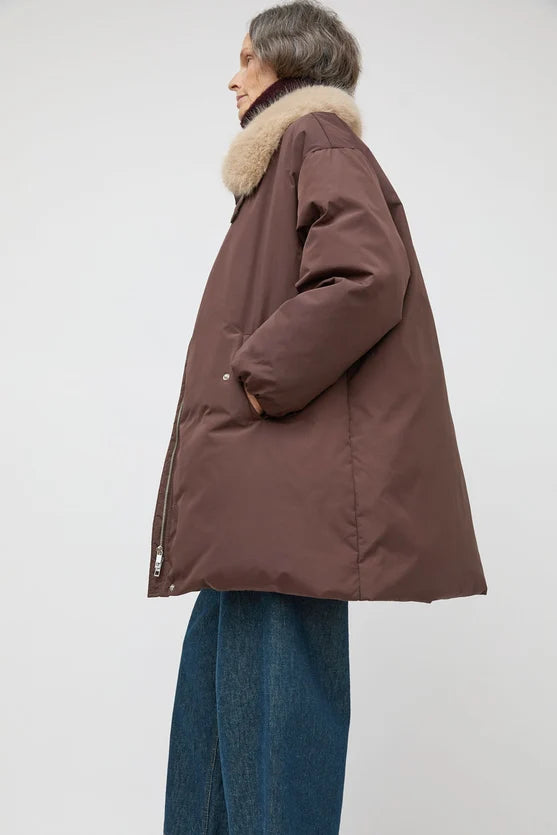 Dublin Coat in Burgundy