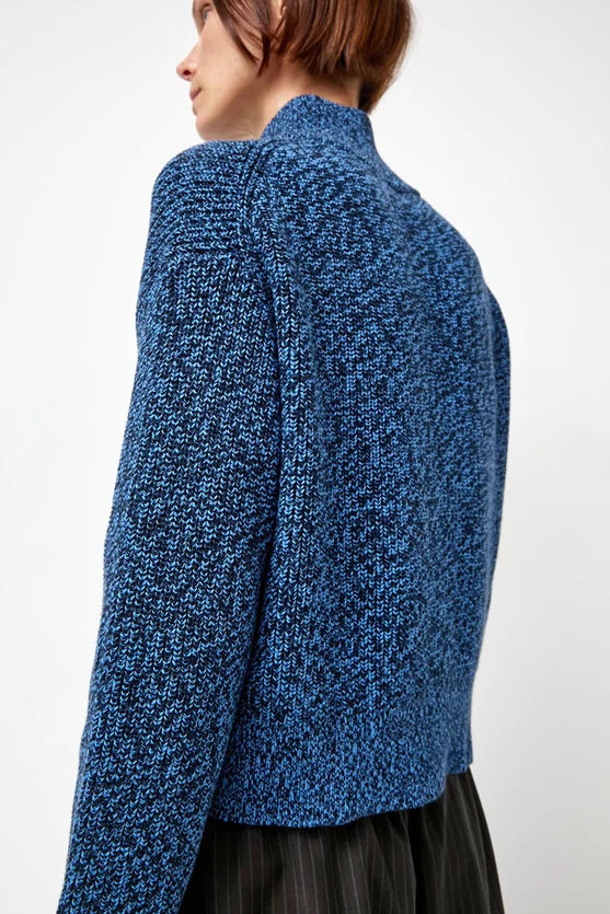 Keir Knit in Blue Melange