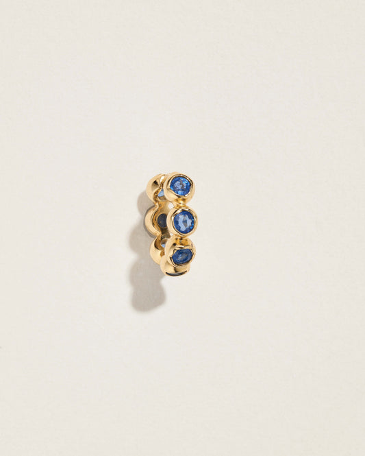 Molten Stone Single Huggie Earring