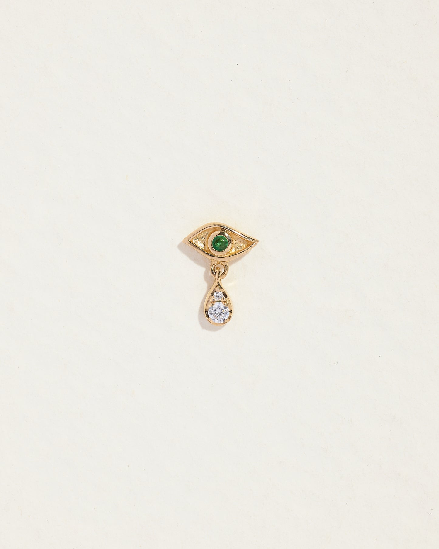 Crying Eye Single Stud Earring