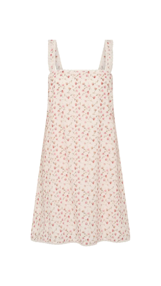 Charlotte Mini Dress - Watercolour