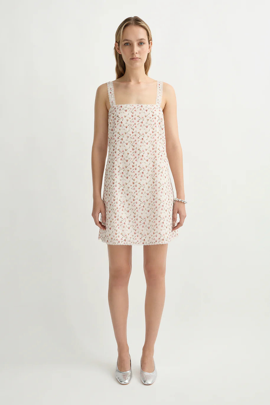 Charlotte Mini Dress - Watercolour