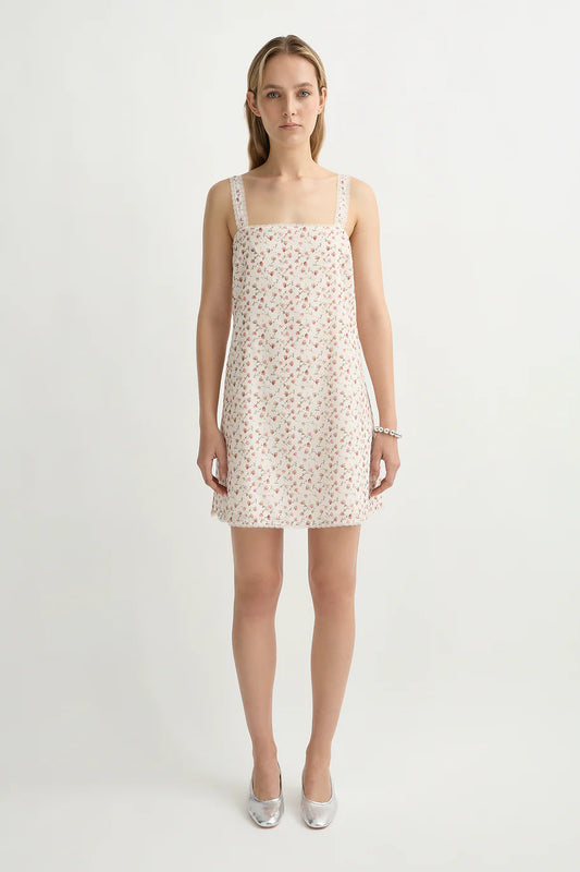 Charlotte Mini Dress - Watercolour