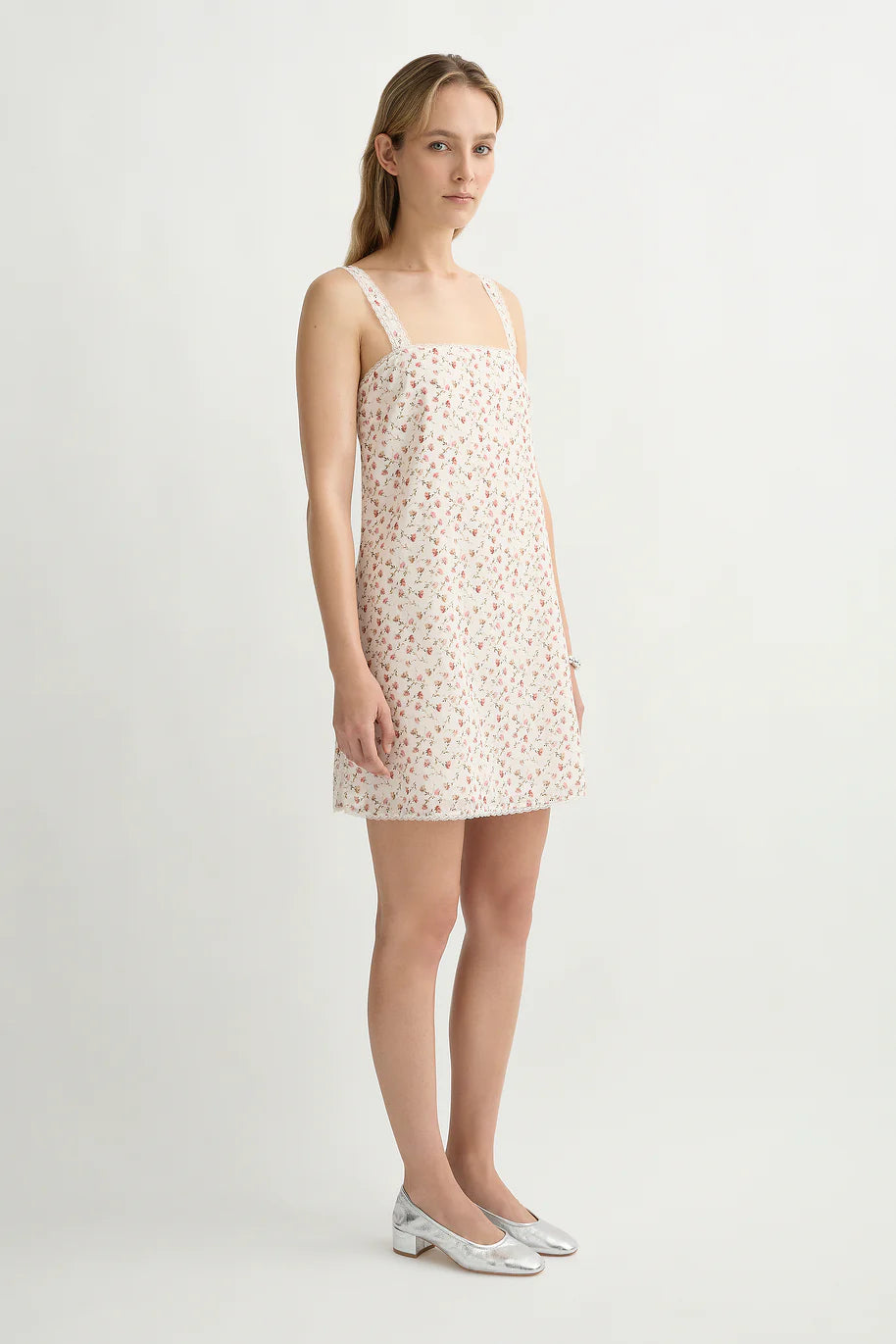 Charlotte Mini Dress - Watercolour