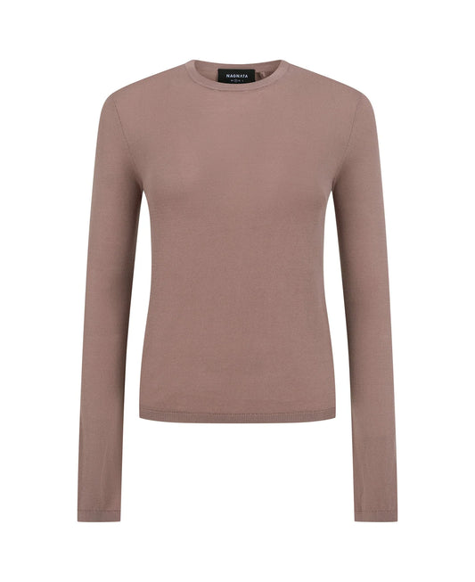 Essentials Long Sleeve Top - Rose