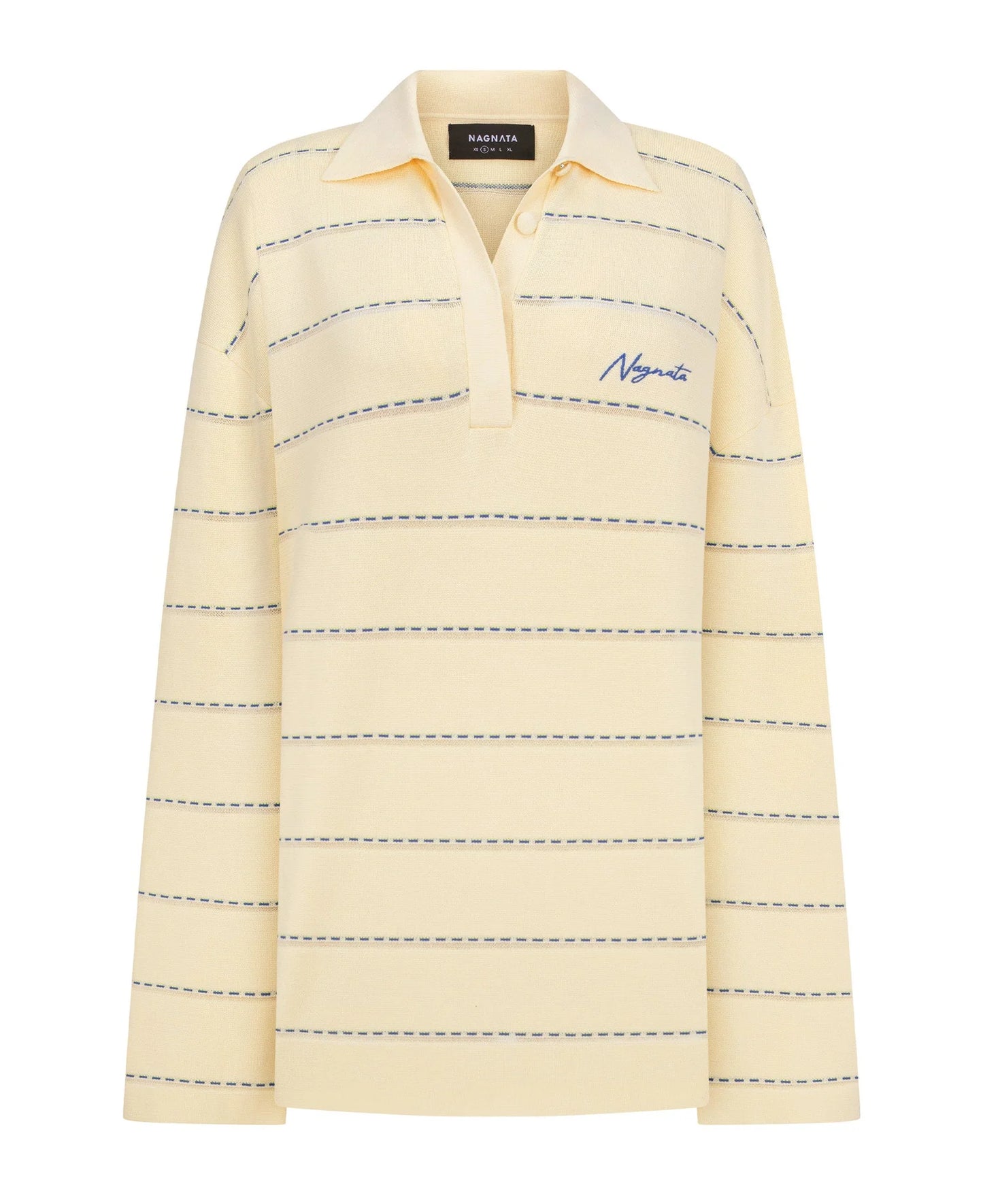 Organic Drop Needle Polo Vanilla