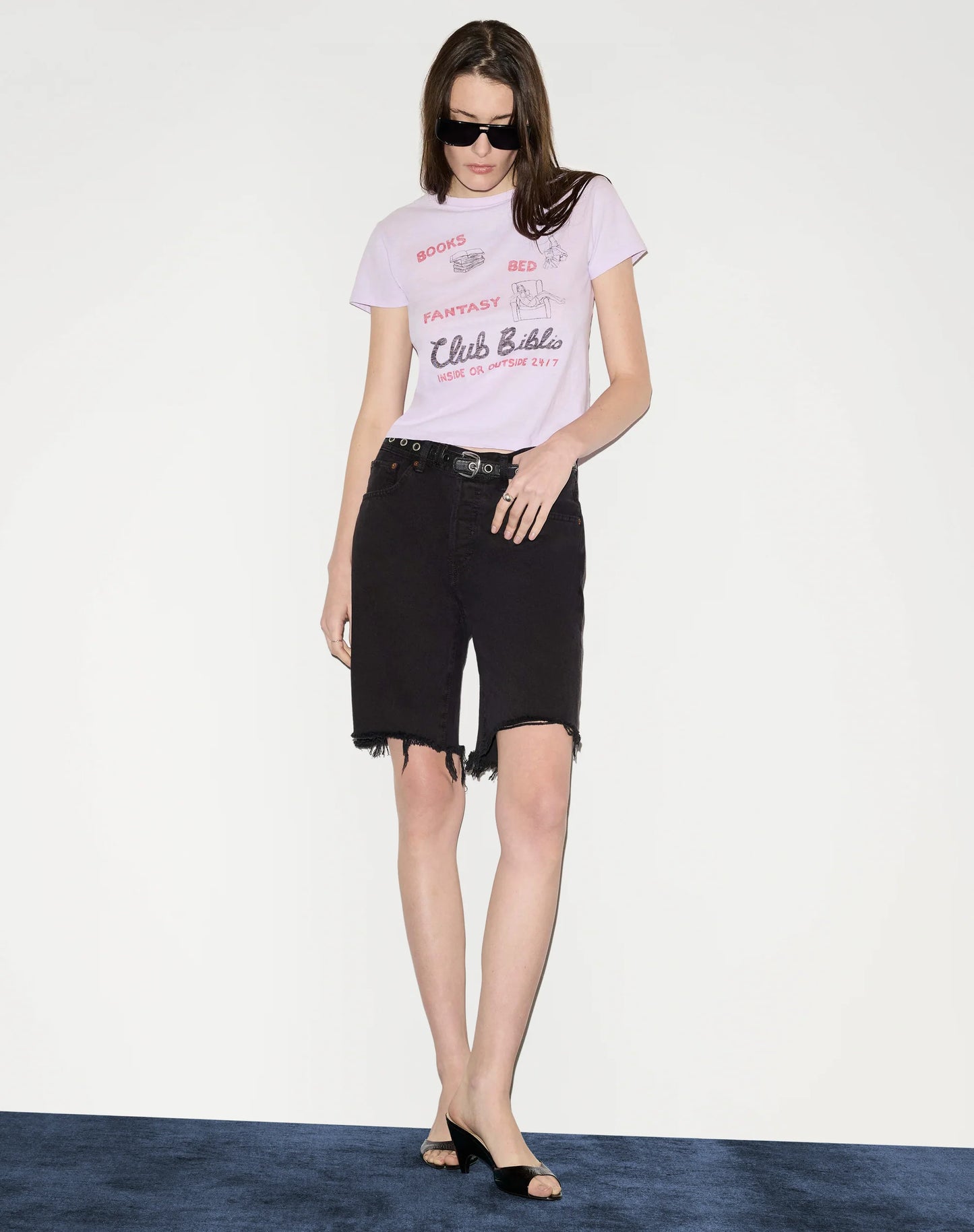 90's Comfy Short - Washed Black