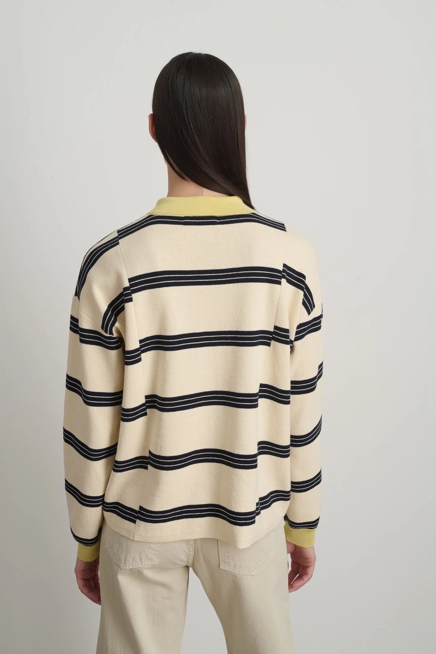 Rugby Shirt White/Navy