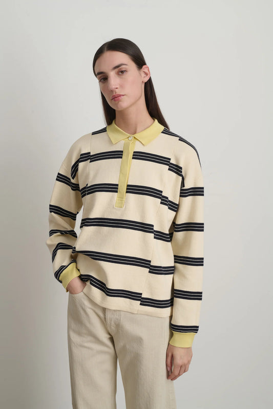 Rugby Shirt White/Navy
