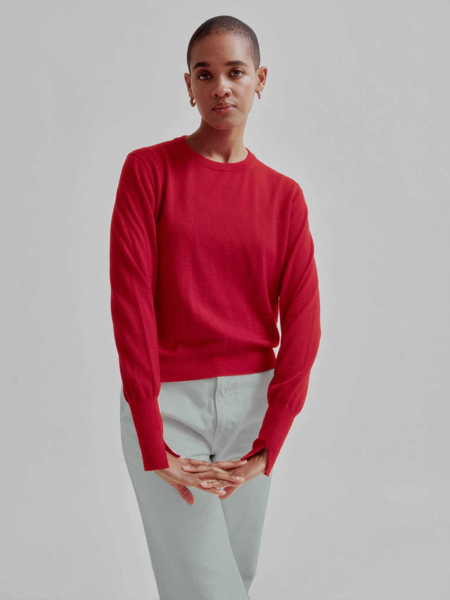 Cashmere Pullover in Red