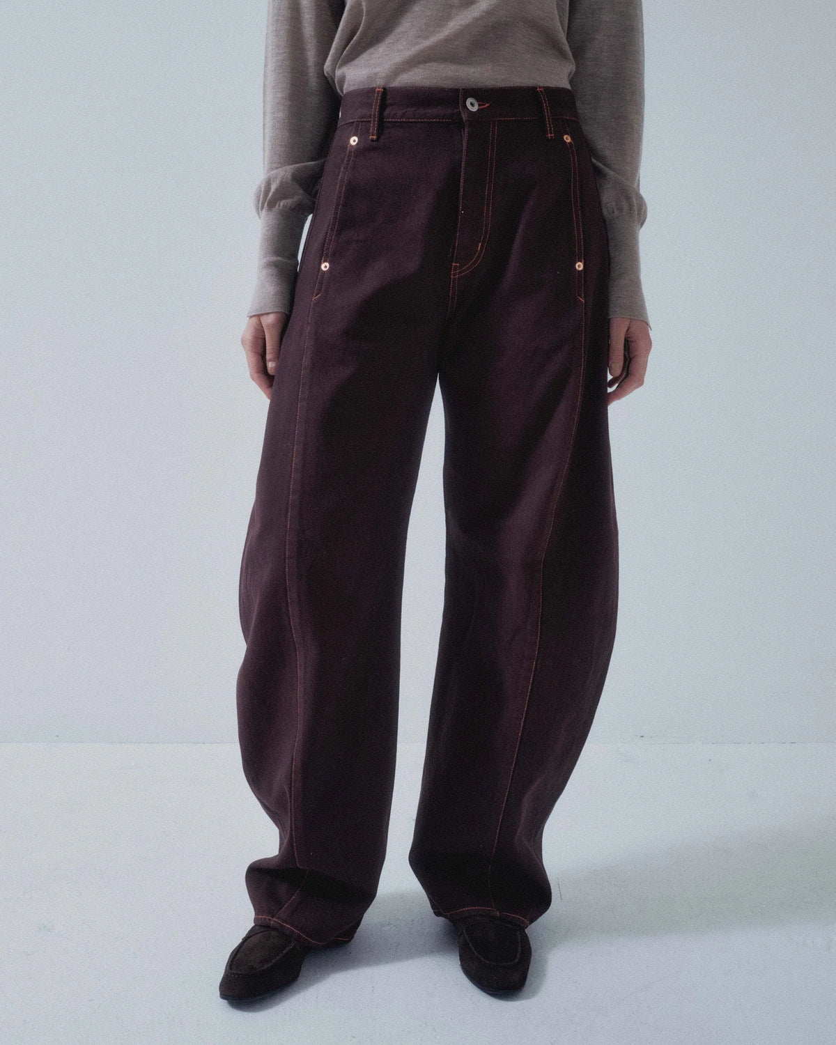 Barrel Denim in Sangria