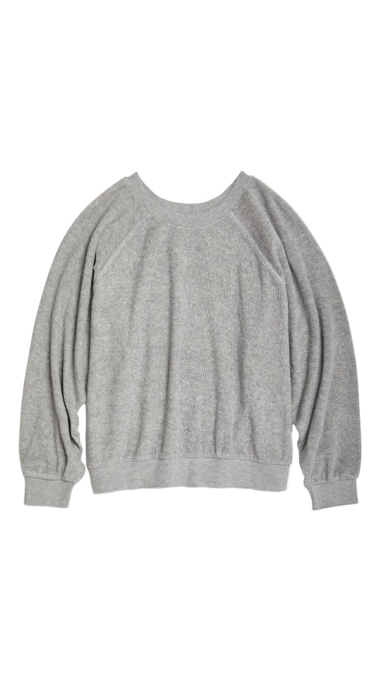 Samos Sweatshirt in Terry - Heather Grey