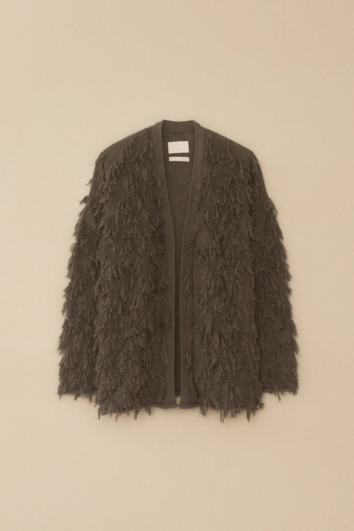 Tufted Cardigan - Rock