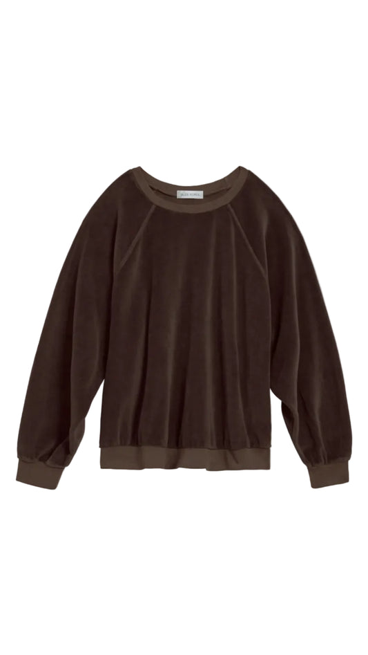 Samos Sweatshirt Terry Truffle