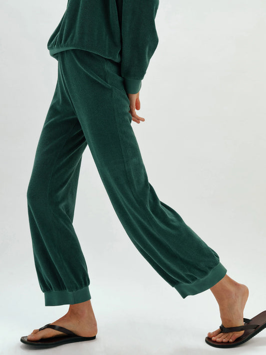 Tosk Pants in Terry - Ivy