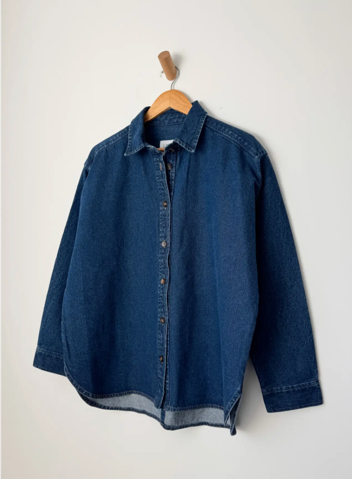 Owen Dress Shirt - Dark Denim
