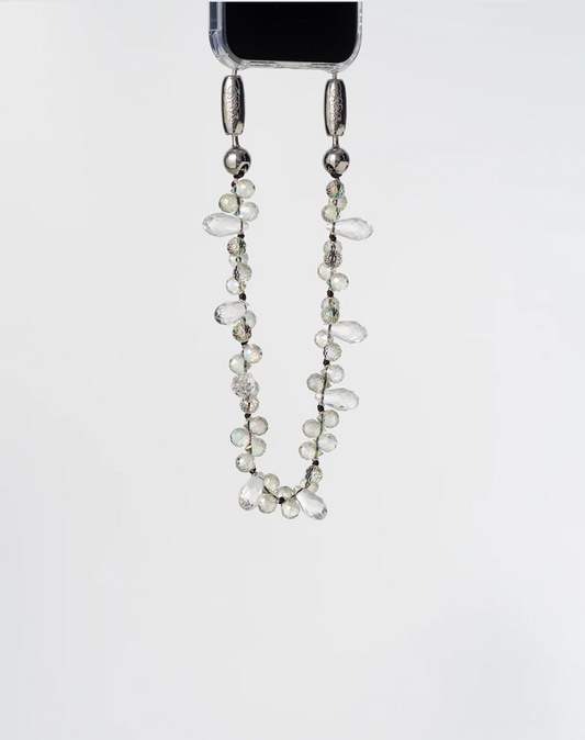 Faceted Crystal Wristlet
